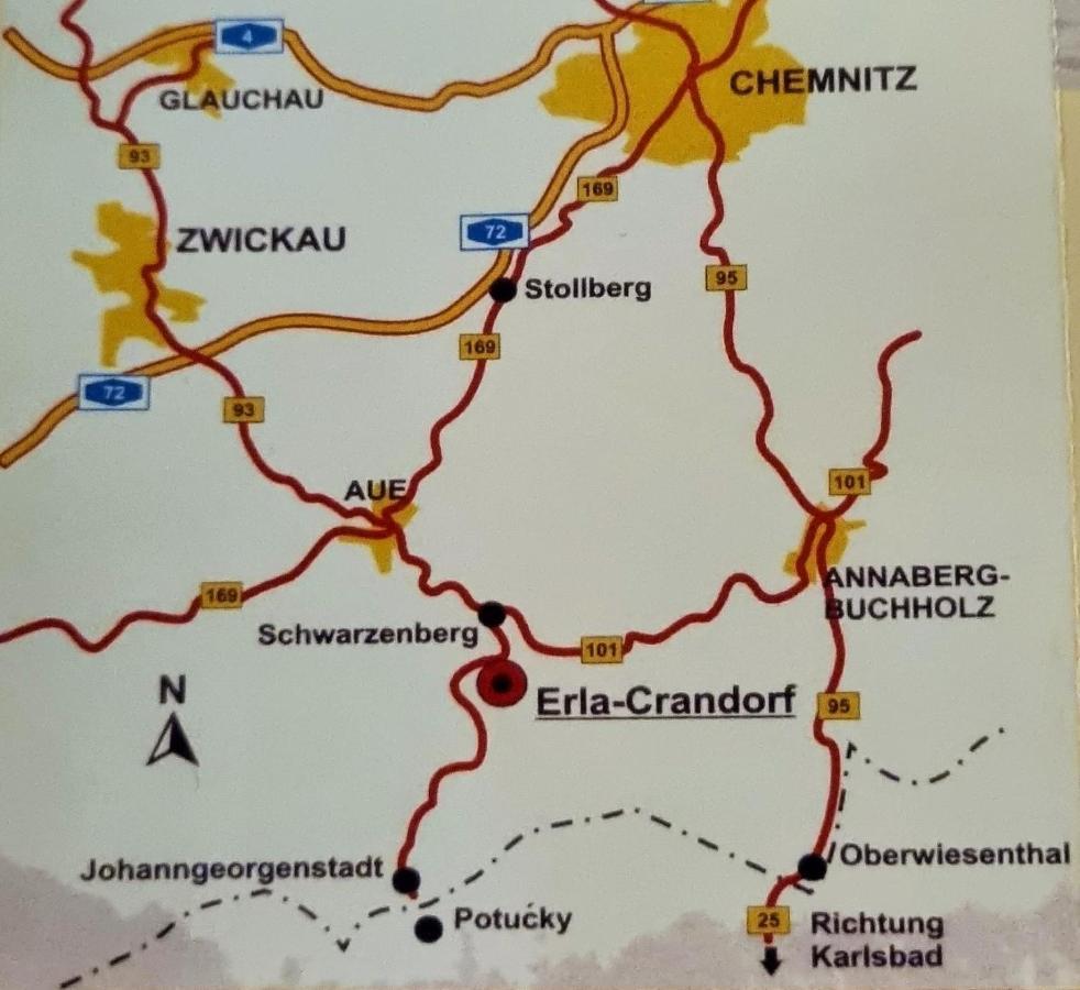 Ferienwohnung Bergidyll Schwarzenberg  Zewnętrze zdjęcie